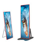Ultra Slim LED Display Sreen Stand Up Type For Airport Shopping Mall Market